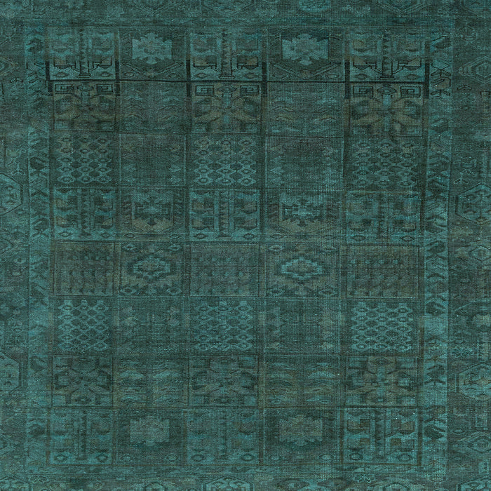 Square Machine Washable Abstract Light Blue Modern Rug, wshabs2805lblu