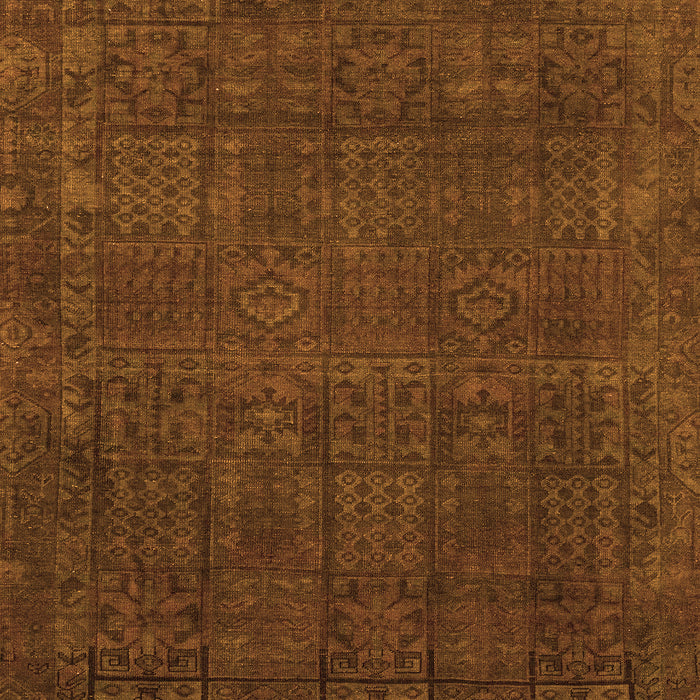 Abstract Orange Modern Rug, abs2805org