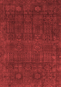 Abstract Red Modern Rug, abs2805red