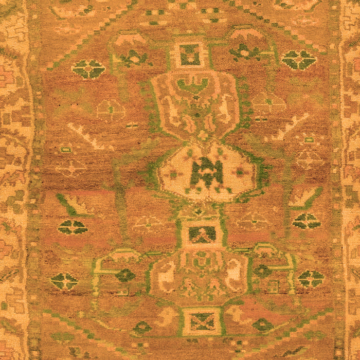 Machine Washable Abstract Orange Modern Area Rugs, wshabs2806org