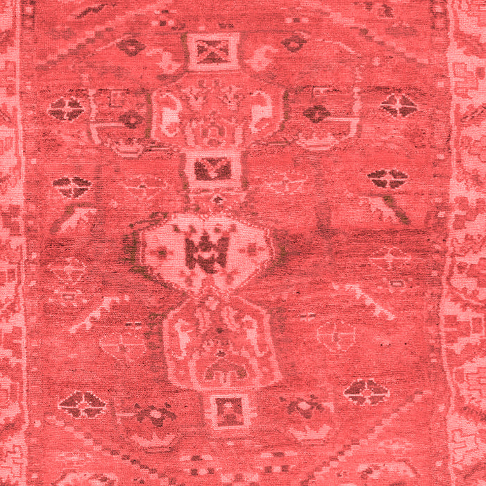 Machine Washable Abstract Red Modern Rug, wshabs2806red