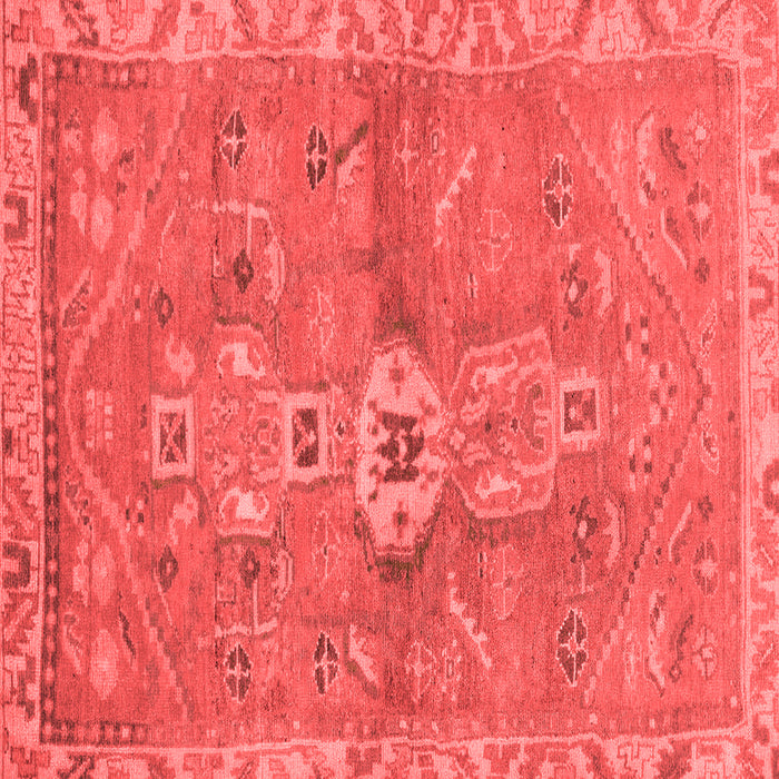 Abstract Red Modern Rug, abs2806red