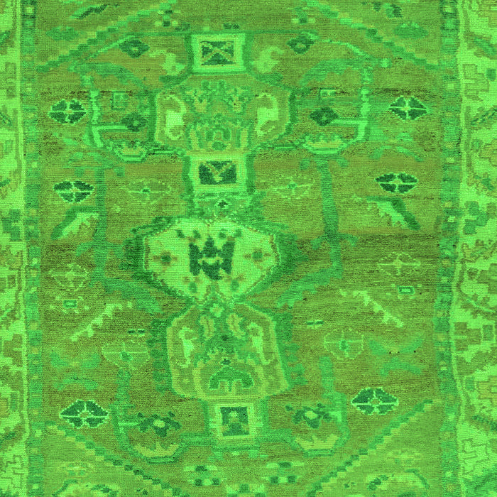 Abstract Green Modern Rug, abs2806grn