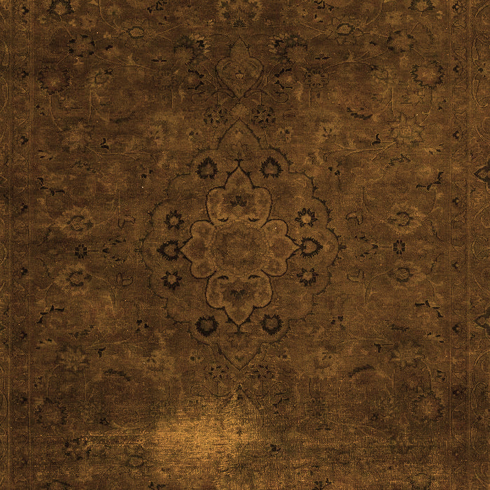 Abstract Orange Modern Rug, abs2807org