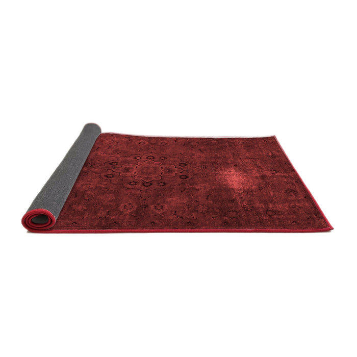 Abstract Red Modern Area Rugs