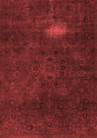 Abstract Red Modern Rug, abs2807red