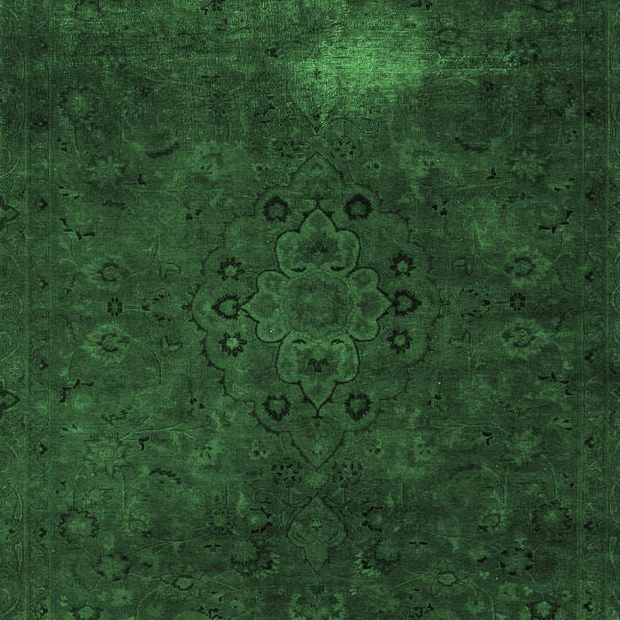 Machine Washable Abstract Emerald Green Modern Area Rugs, wshabs2807emgrn
