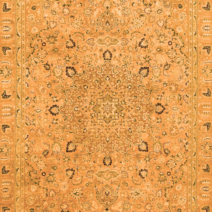 Machine Washable Abstract Orange Modern Area Rugs, wshabs2808org