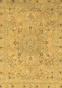 Abstract Brown Modern Rug, abs2808brn