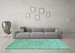 Machine Washable Abstract Light Blue Modern Rug in a Living Room, wshabs2808lblu