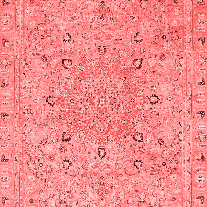 Abstract Red Modern Area Rugs