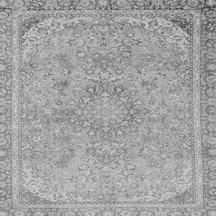 Square Machine Washable Abstract Gray Modern Rug, wshabs2809gry