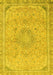 Abstract Yellow Modern Rug, abs2809yw