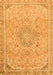 Machine Washable Abstract Orange Modern Area Rugs, wshabs2809org