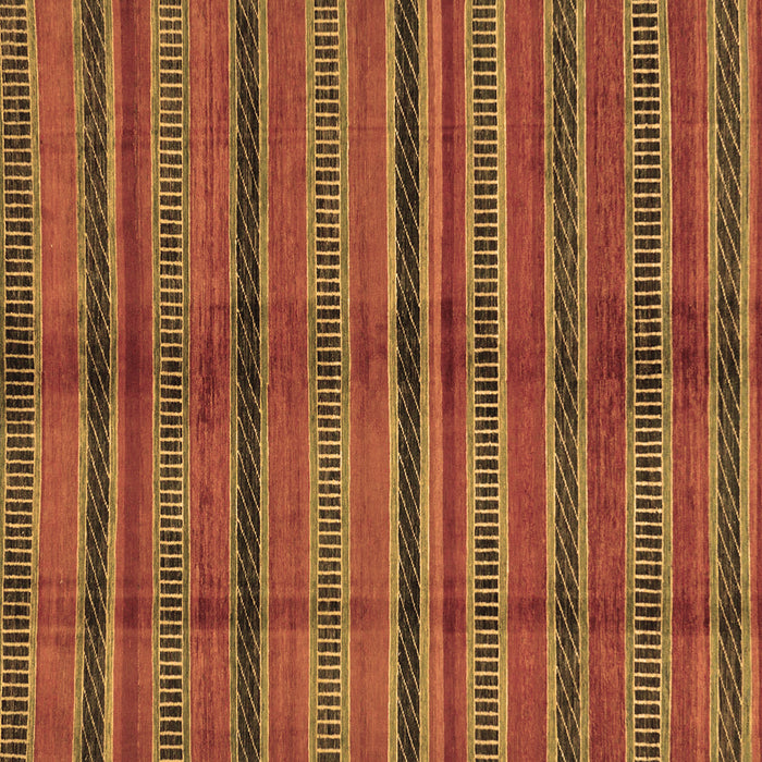 Square Oriental Brown Modern Rug, abs280brn