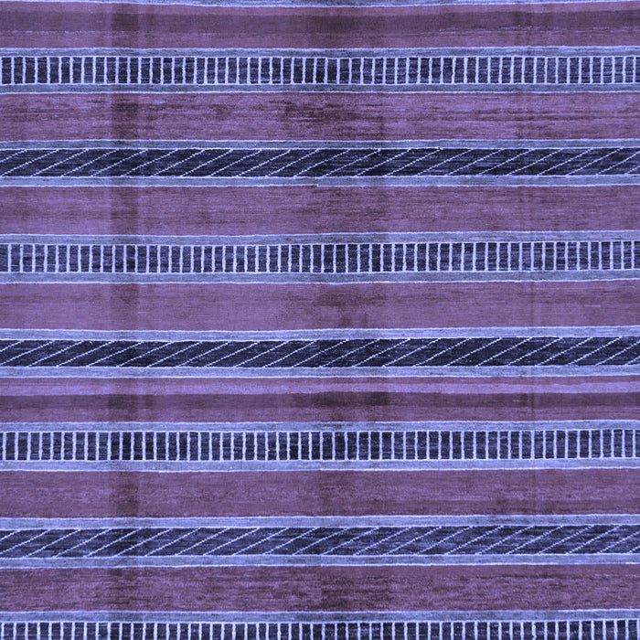 Machine Washable Oriental Blue Modern Rug, wshabs280blu