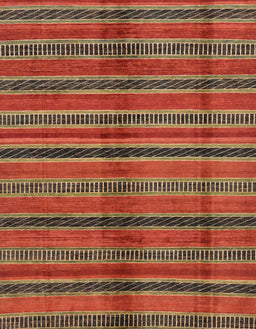 Abstract Red Oriental Rug, abs280