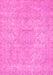 Machine Washable Abstract Pink Modern Rug, wshabs2810pnk