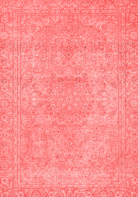 Abstract Red Modern Rug, abs2810red