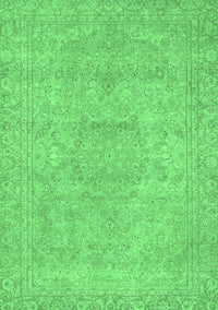 Abstract Emerald Green Modern Rug, abs2810emgrn