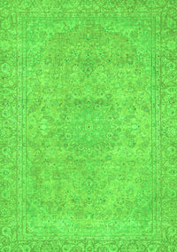 Abstract Green Modern Rug, abs2810grn