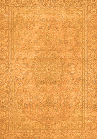 Abstract Orange Modern Rug, abs2810org