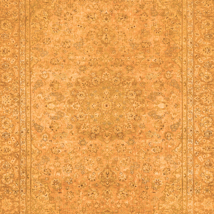 Abstract Orange Modern Rug, abs2810org
