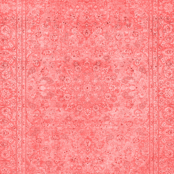 Machine Washable Abstract Red Modern Rug, wshabs2810red