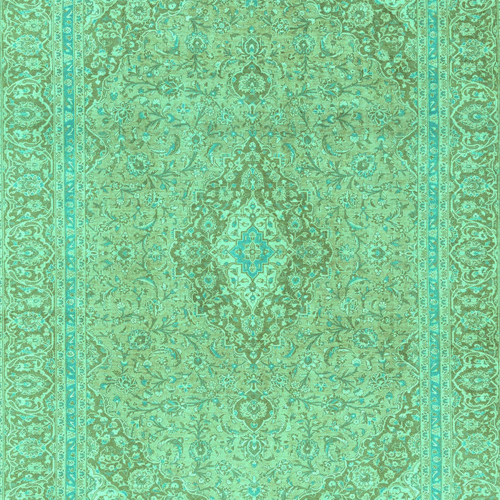 Abstract Turquoise Modern Rug, abs2811turq
