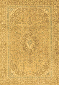 Abstract Brown Modern Rug, abs2811brn