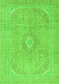 Abstract Green Modern Rug, abs2811grn