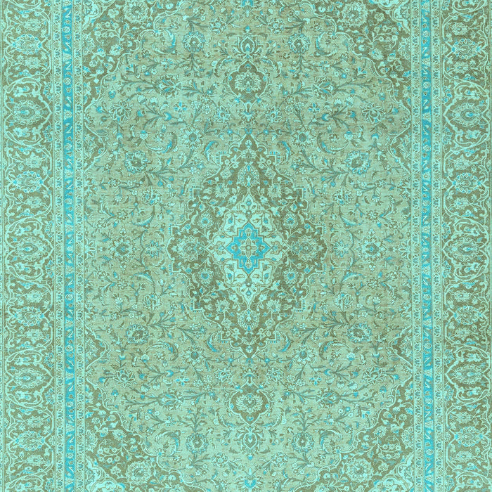 Machine Washable Abstract Light Blue Modern Rug, wshabs2811lblu