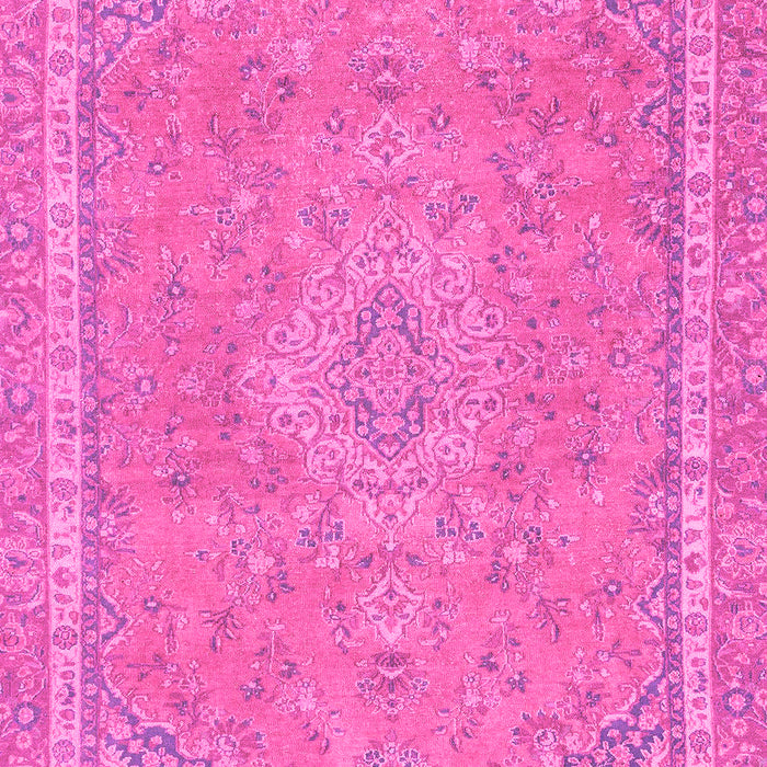 Machine Washable Abstract Pink Modern Rug, wshabs2812pnk