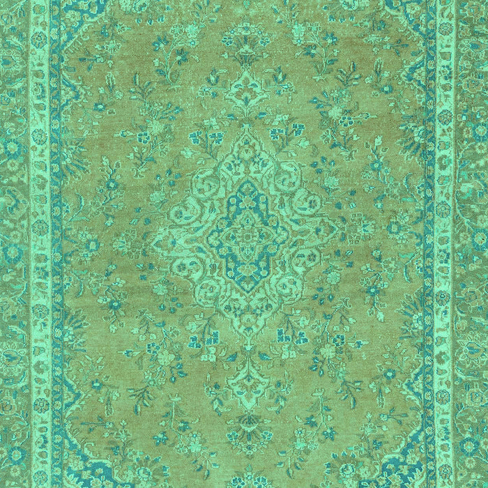 Machine Washable Abstract Turquoise Modern Area Rugs, wshabs2812turq