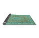 Sideview of Abstract Light Blue Modern Rug, abs2812lblu