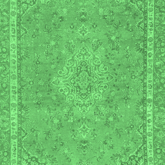 Machine Washable Abstract Emerald Green Modern Area Rugs, wshabs2812emgrn