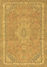 Abstract Brown Modern Rug, abs2812brn