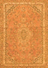 Abstract Orange Modern Rug, abs2812org