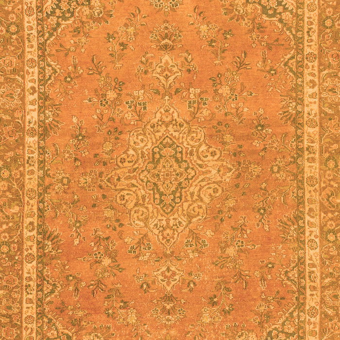 Machine Washable Abstract Orange Modern Area Rugs, wshabs2812org