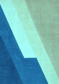 Abstract Light Blue Modern Rug, abs2813lblu