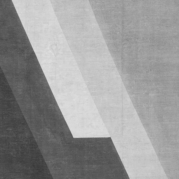Abstract Gray Modern Rug, abs2813gry