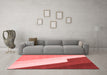 Modern Red Washable Rugs