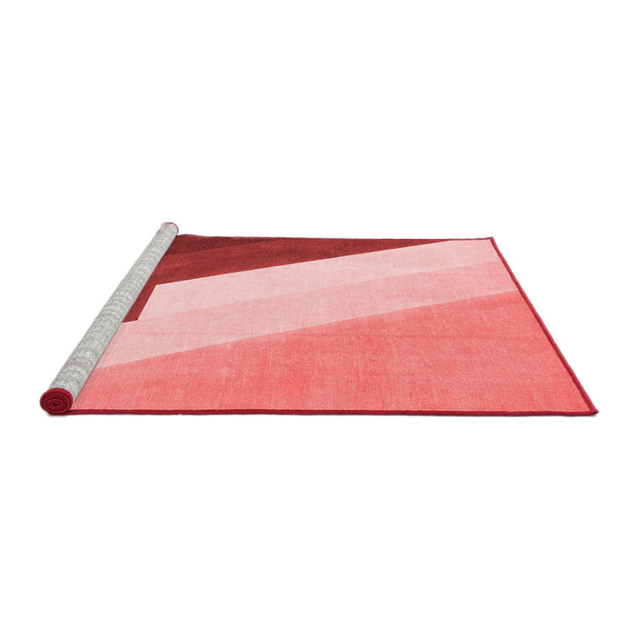 Modern Red Washable Rugs