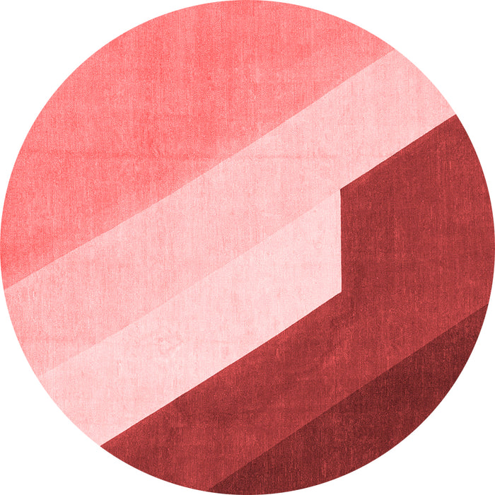 Abstract Red Modern Rug, abs2813red