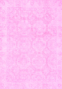 Oriental Pink Traditional Rug, abs2814pnk