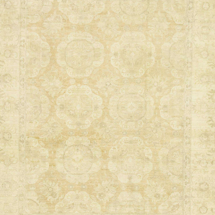 Machine Washable Abstract Sun Yellow Rug, wshabs2814