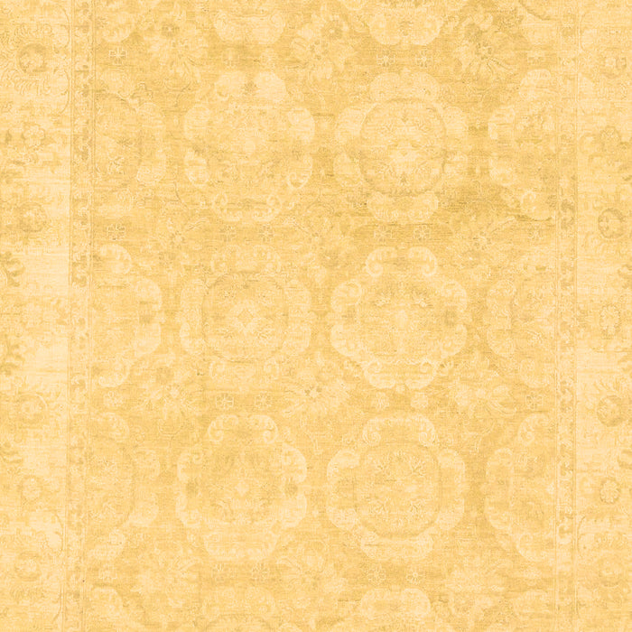 Machine Washable Oriental Brown Traditional Rug, wshabs2814brn