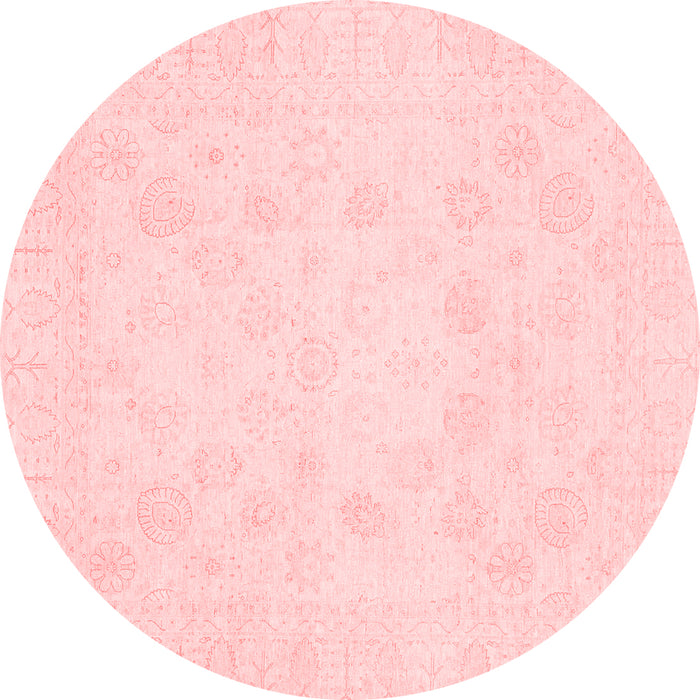 Machine Washable Oriental Red Traditional Rug, wshabs2815red