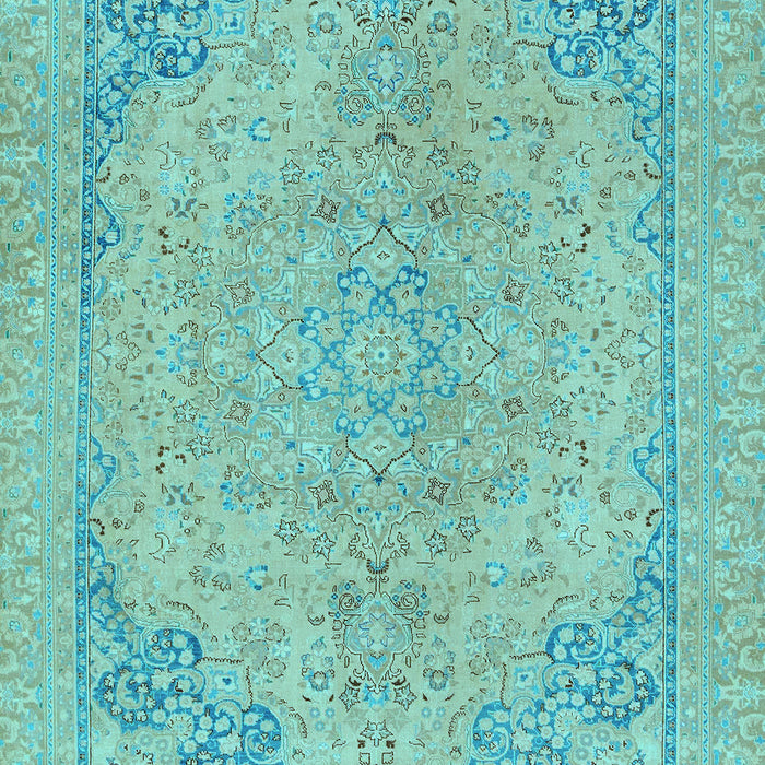 Abstract Light Blue Modern Rug, abs2816lblu
