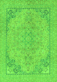 Abstract Green Modern Rug, abs2816grn